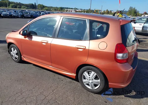 2007 Honda Fit S z USA, uszkodzony, nr VIN JHMGD38617S055437